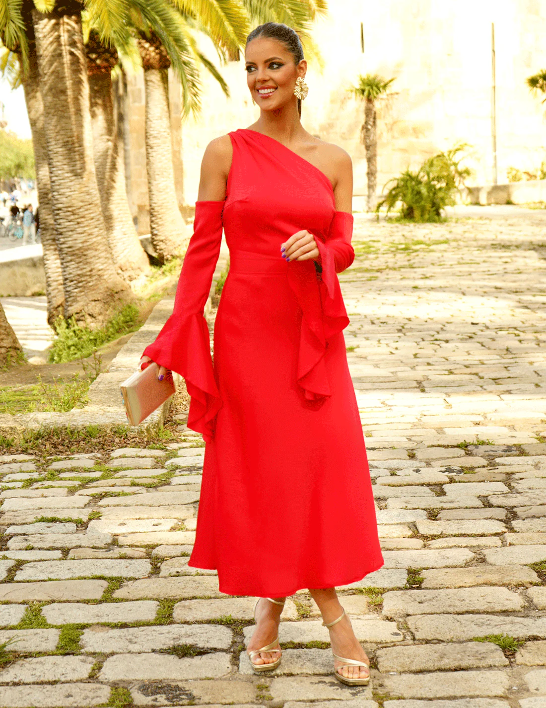 Vestido Sofía Rojo - Image 7